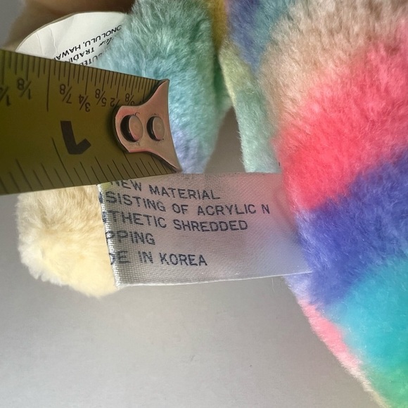 Victor Trading Co Rainbow Hawaii Monkey Plush Stuffed Animal VTG Tags Pride - Picture 11 of 11